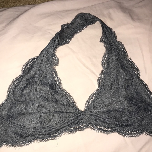 Grey halter bralette - Picture 1 of 4